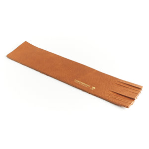 Brown Leather Bookmark