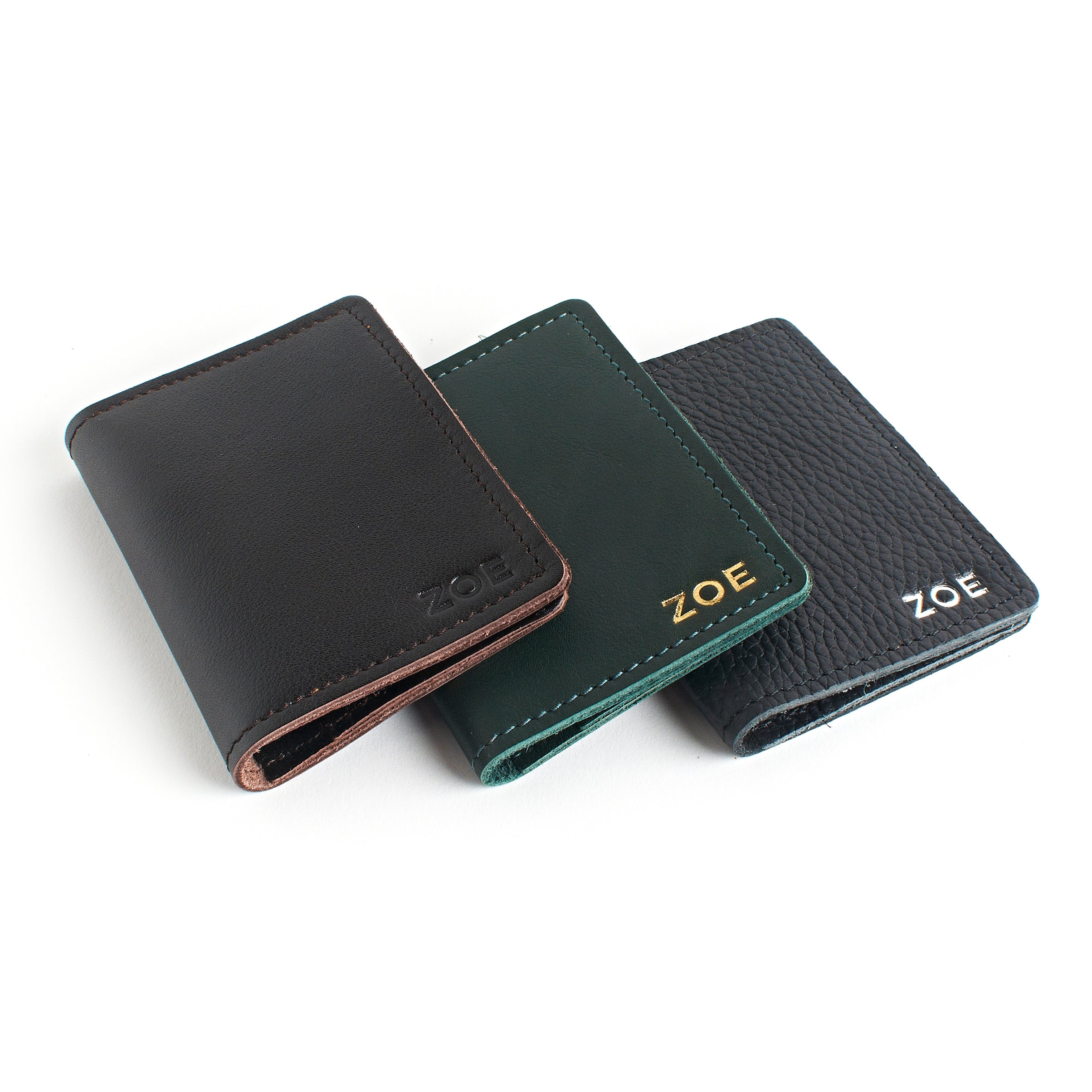 Three Leather Wallet 