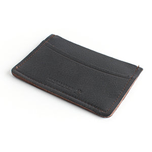 Brown Leather Card Holder Wallet  
