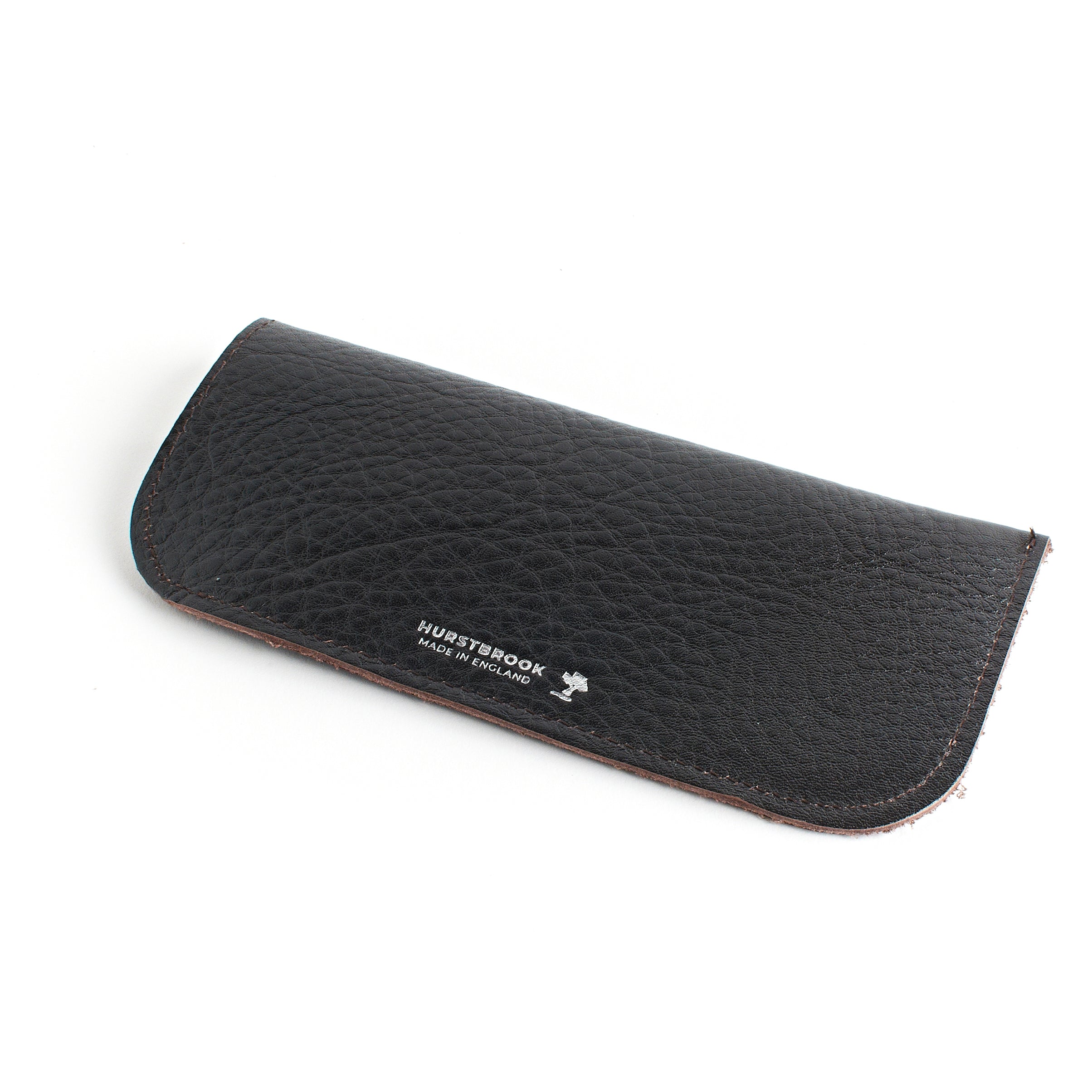 Brown Leather Glasses Case 