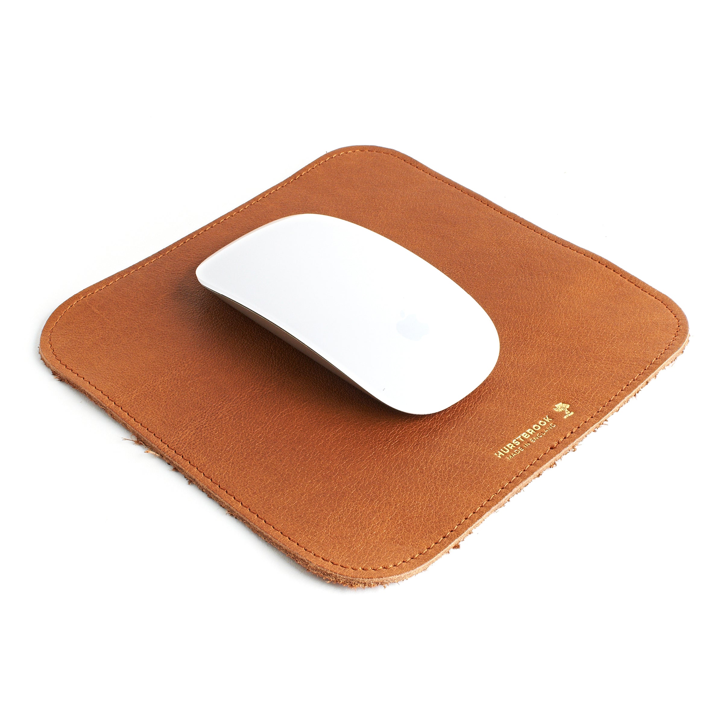 Tan Leather Mouse Mat 