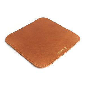 Tan Leather Mouse Mat 