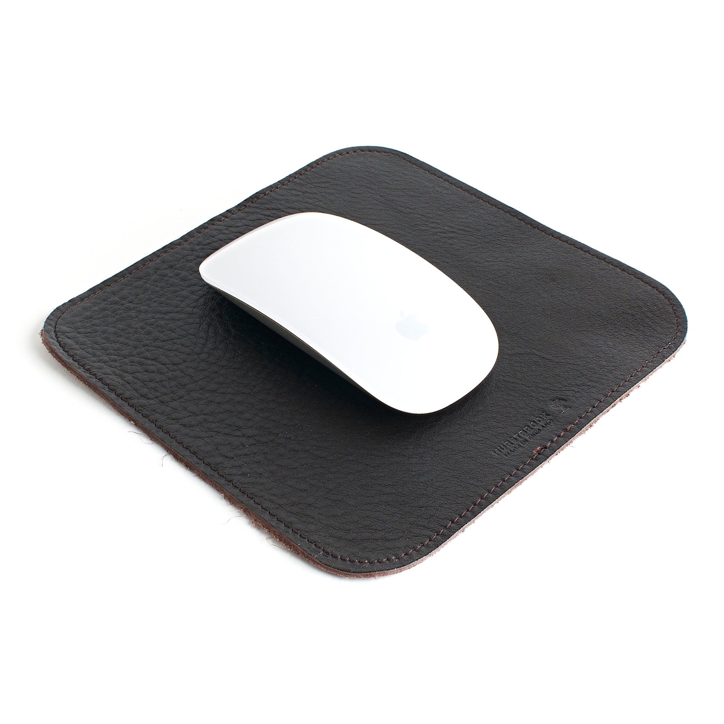 Black Leather Mouse Mat 